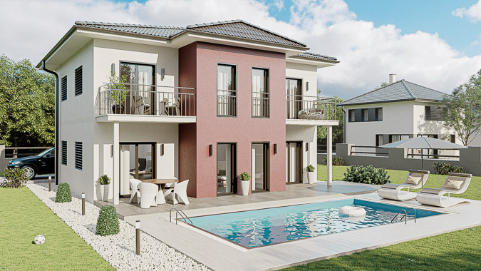 Novahaus Einfamilienhaus Aida, ab 125 - 150 m<sup>2</sup>